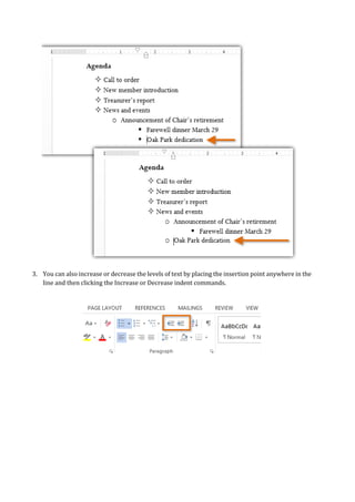 Microsoft Word Basic Features | PDF