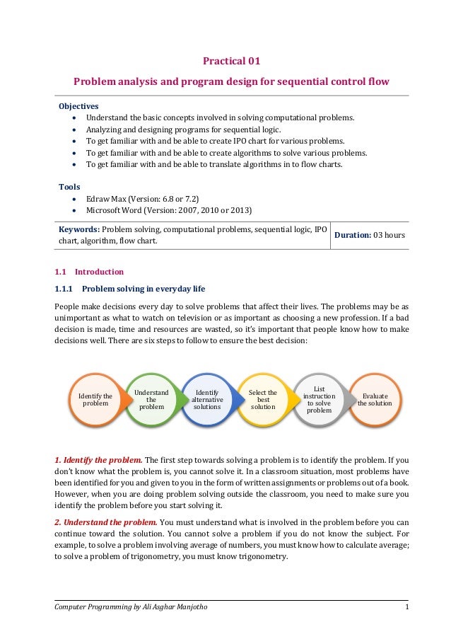 Practical 01 Detailed