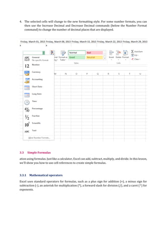 Microsoft Excel Advanced Features | PDF