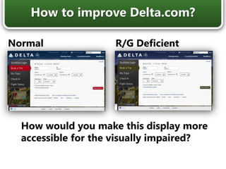 WCAG 2.0 updated in 2008Who needs to meet it?Not required by law (yet)Who enforces it?3rd parties such as NFB