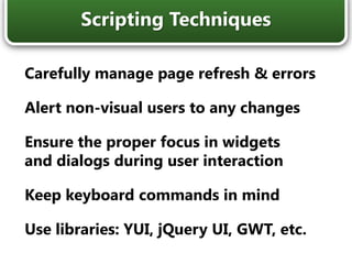Document Landmark RolesarticlebannercomplementarycontentinfomainnavigationsearchIntroduction to WAI ARIAbannermainarticlenavigationarticlecontentinfo