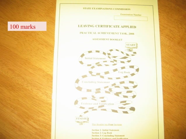 Leaving Cert Applied Inspection, In-service | PPT