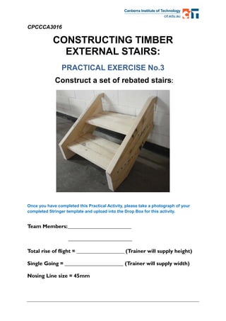 Stair Stringer Calculator / Free Spreadsheet