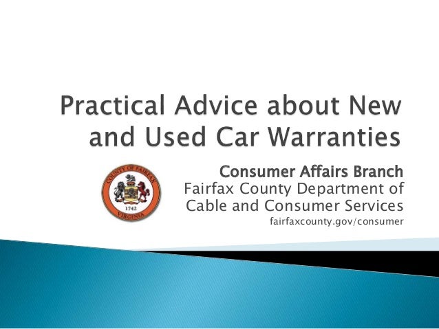 warranties practical advice slideshare