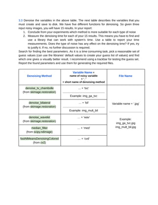 A Hands-On Set of Programming Problems Using Python and OpenCV | PDF