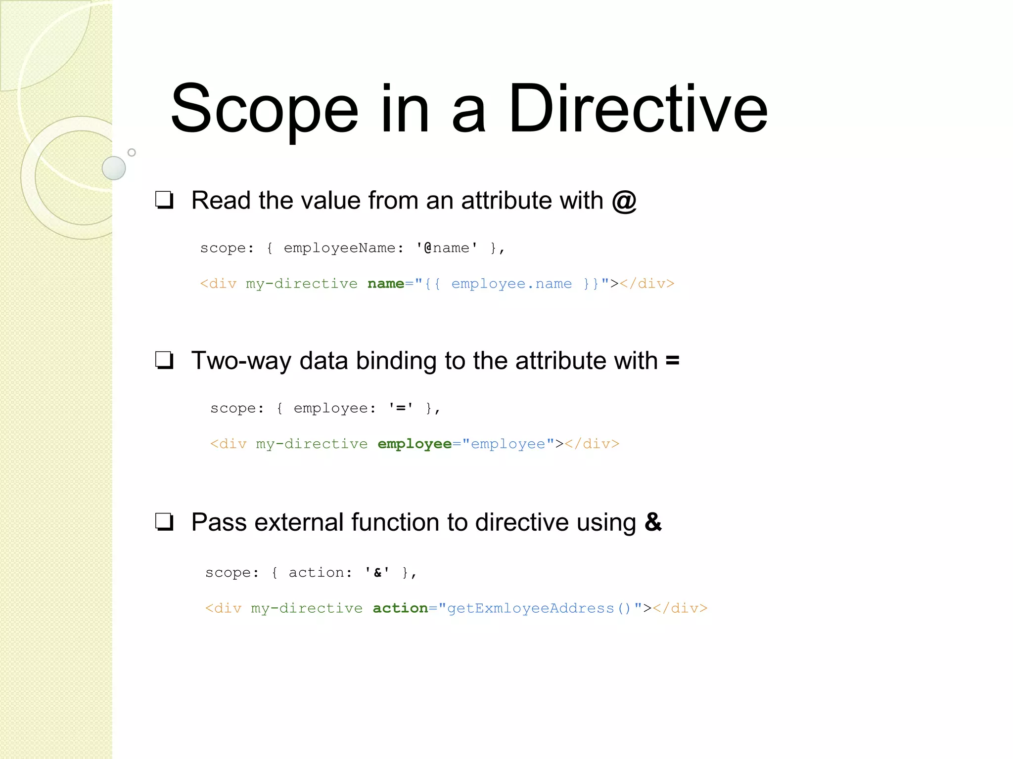 Practical AngularJS | PPT