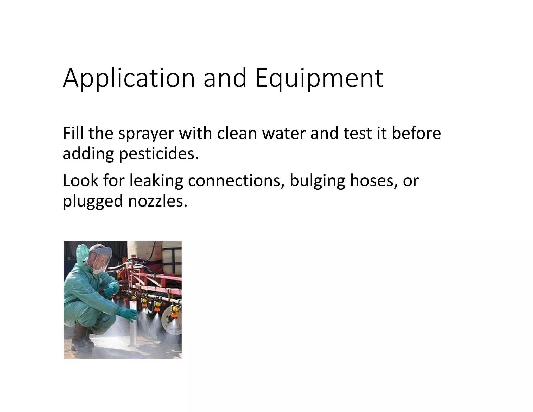 Padding Pesticide Application Methods Practical Application of Pesticides | PDF