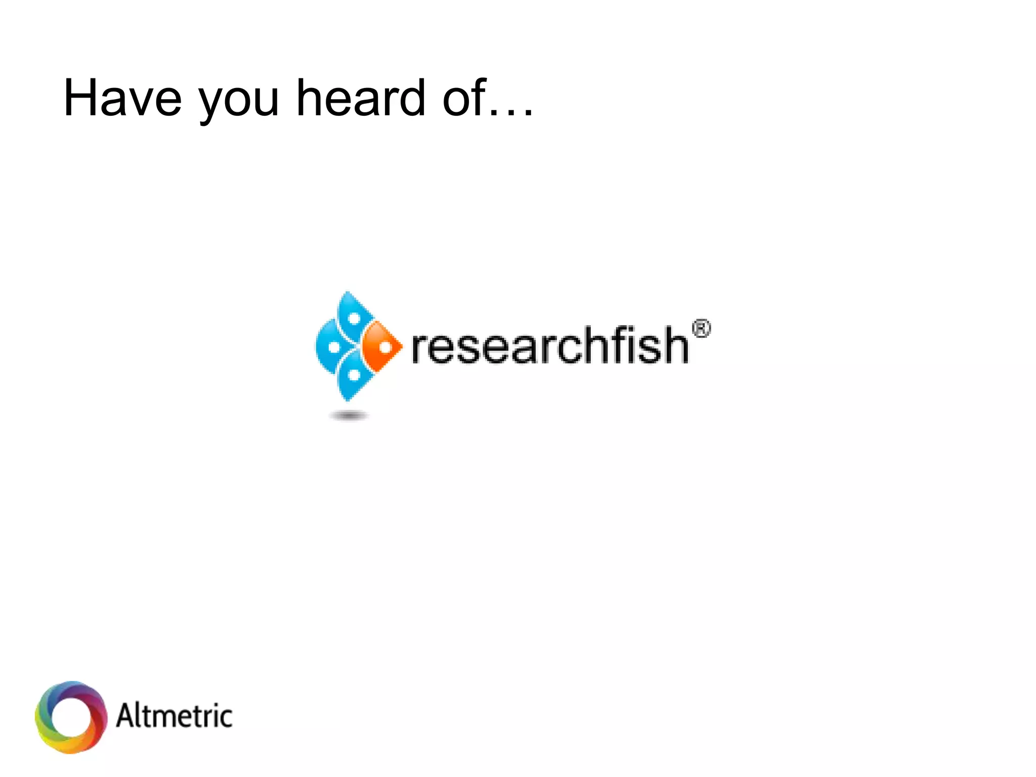 Have you heard of…
 