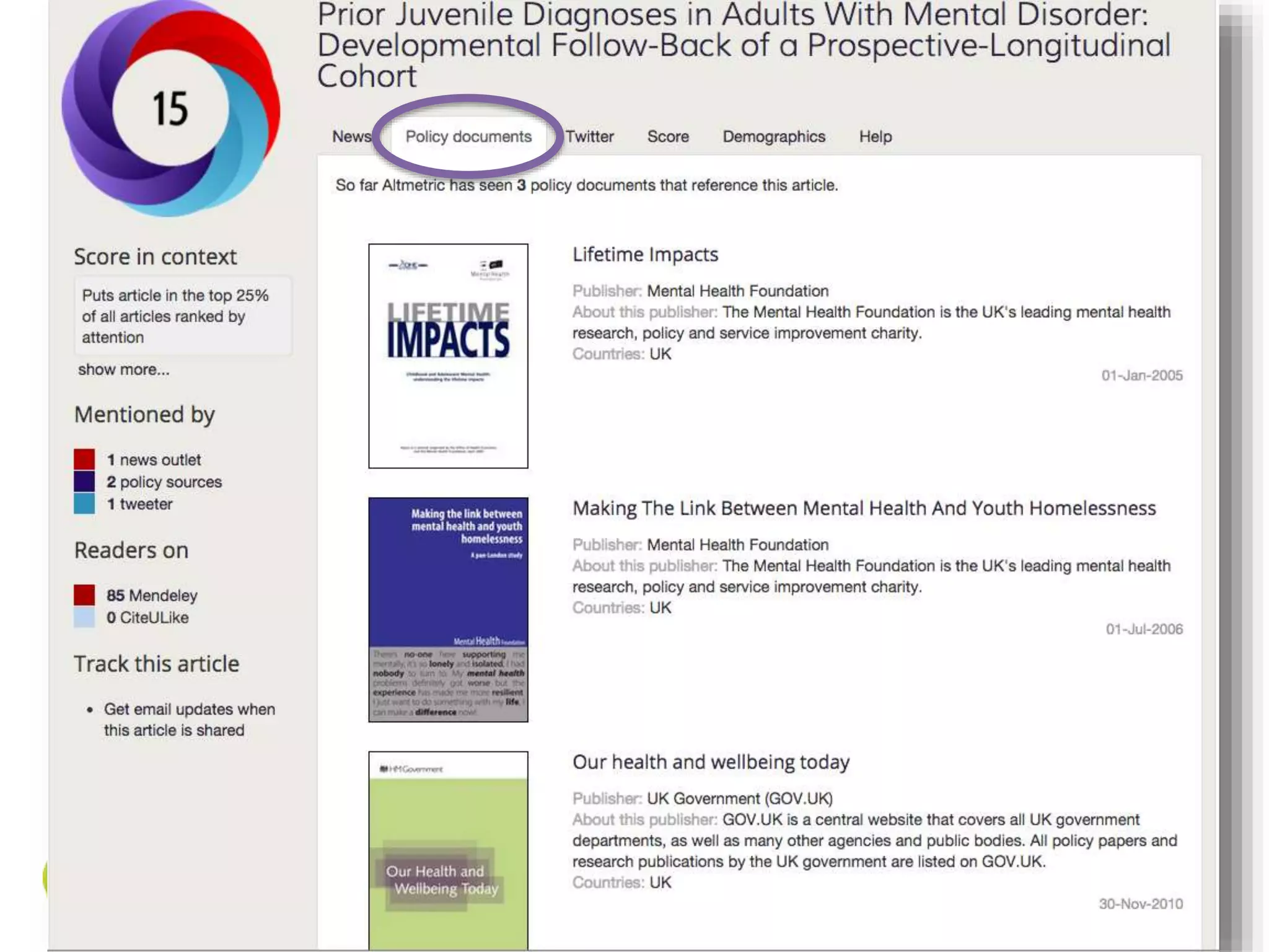 Policy documents? Who knew?
 