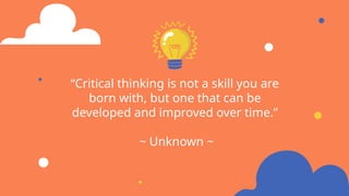 Critical Thinking in English language Teaching and Learning .pptx