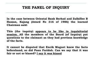 Practical Approach In Handling Domestic Inquiry | PPTX