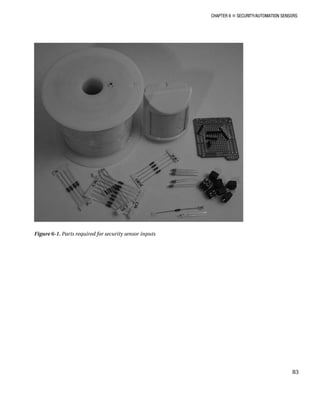 CHAPTER 6 „ SECURITY/AUTOMATION SENSORS
Figure 6-1. Parts required for security sensor inputs
83
 