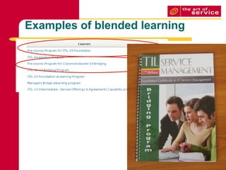 Examples of blended learning