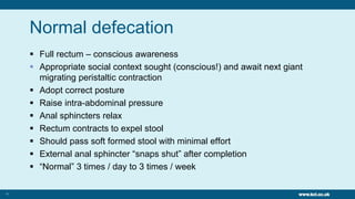 Practical bowel management in MS - Maureen Coggrave | PPTX