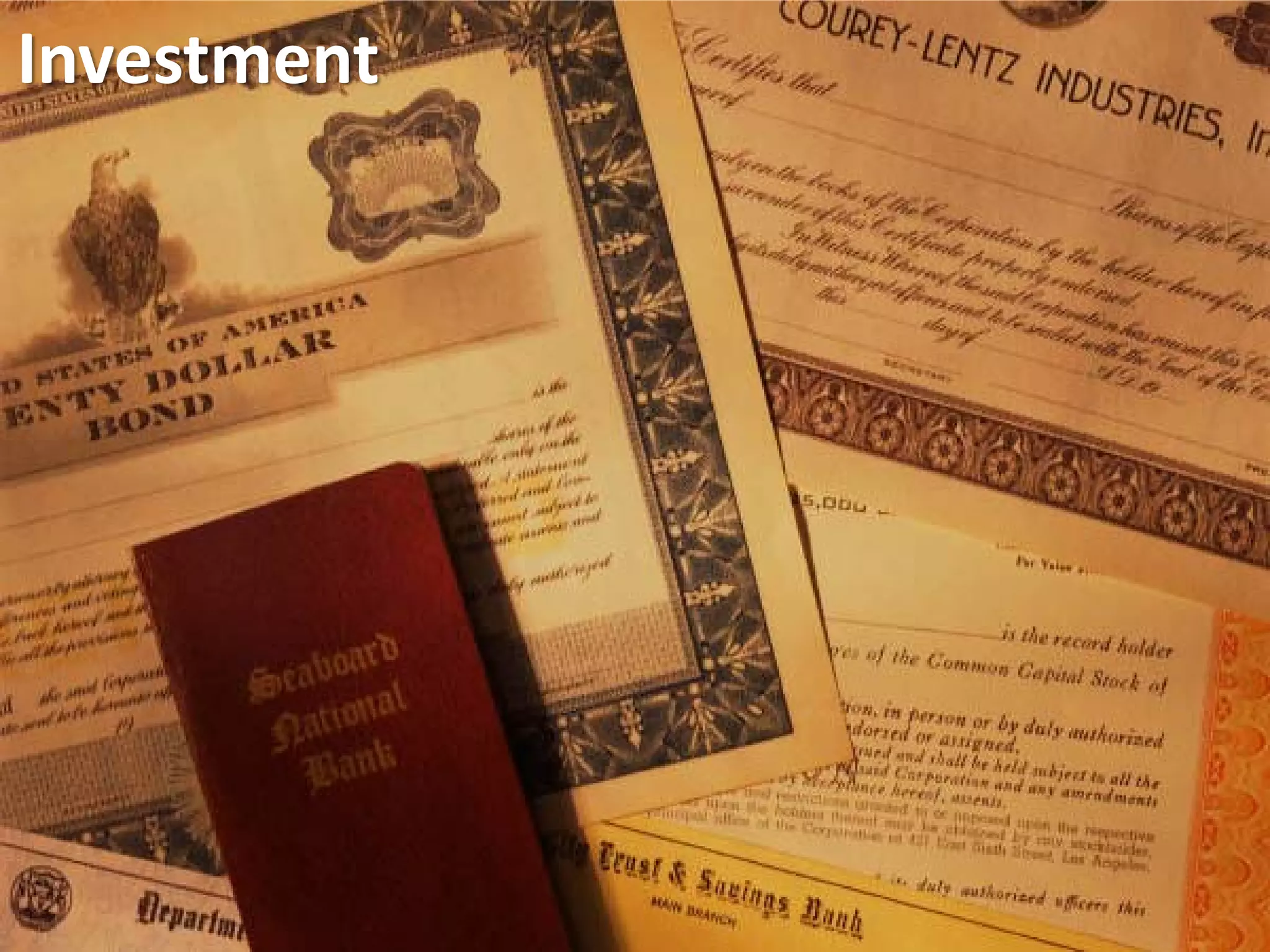 Investment                                           Sponsored by:




             2009 Planning for the Small Business 
                                                                 14
                           Owner
 