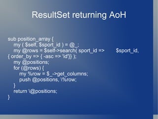 Class Mgmt/Business Logic – Moose 