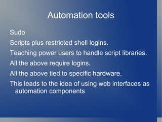 Installing Catalyst Apt-Get Linux distros – (Ubuntu, Debian, Knoppix) - just install it as the distro docs recommend. 