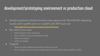 CEPH DAY BERLIN - PRACTICAL CEPHFS AND NFS USING OPENSTACK MANILA | PDF