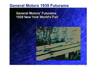 2
Outline
• Historical overview
• Road vehicle automation terminology
• Importance of connectivity for automation
• Perception technology challenges
• Safety assurance challenges
• Market introduction and growth – how slow?
 