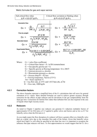 Practical control valve sizing, selection and maintenance | PDF