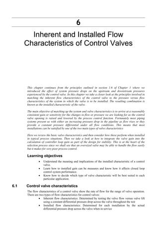 Practical control valve sizing, selection and maintenance | PDF