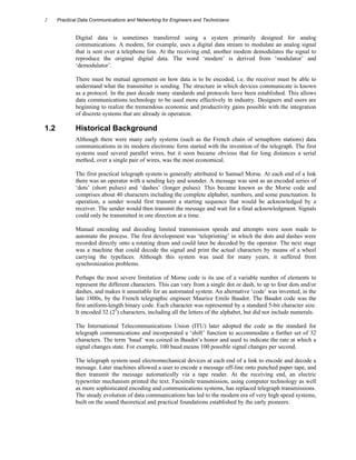 Practical Data Communications & Networking for Engineers and ...