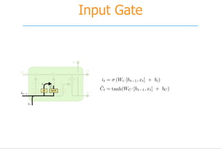 Input Gate
 