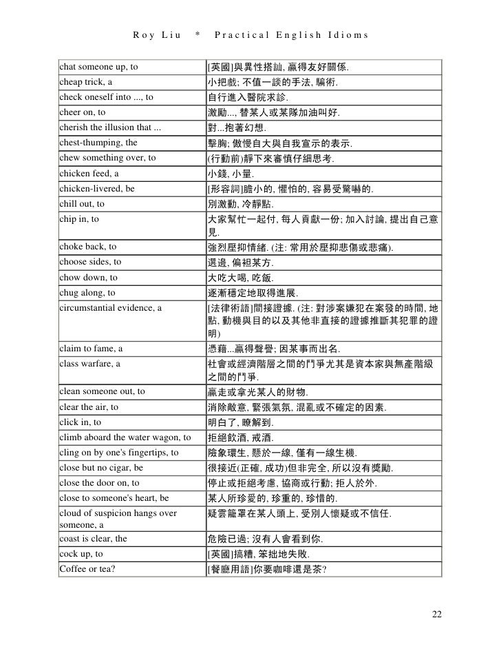 實用英語成語三萬句practical English Idioms