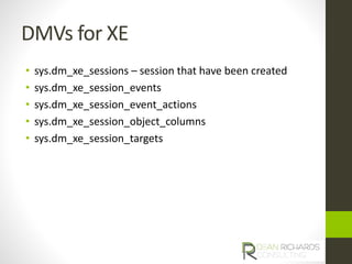 Practical examples of using extended events | PPTX