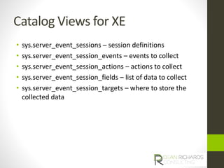 Practical examples of using extended events | PPTX