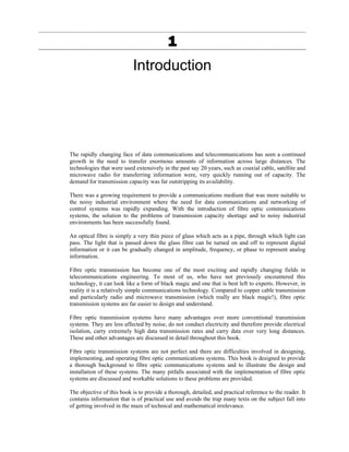Practical Fibre Optics for Engineers and Technicians | PDF