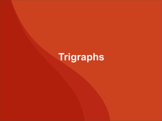 Trigraphs
 