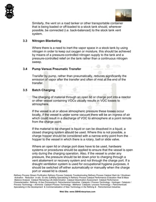 Practical Guide On The Reduction Of Discharges To Atmosphere Of Volat