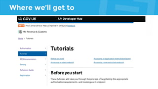 Where we’ll get to
 