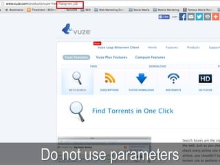 Do not use parameters
 