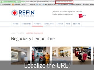 Localize the URL!
 