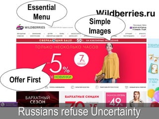 Wildberries.ru
Essential
Menu
Simple
Images
Offer First
Russians refuse Uncertainty
 