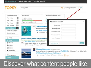 Discover what content people like
 