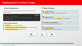 Practical Guide to OpenShift 4_ Streamlining Application Deployment for ...