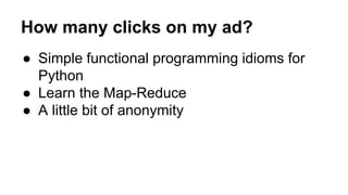 Practical idioms in Python - Pycon india 2014 proposal | PPT