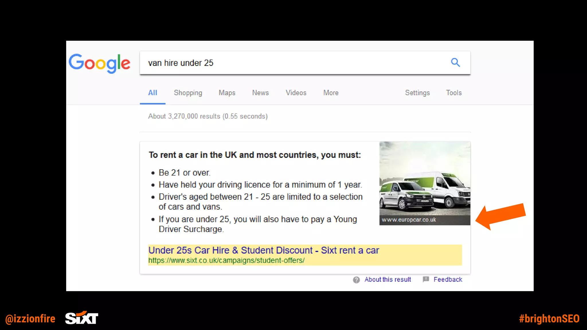 @izzionfire #brightonSEO
 