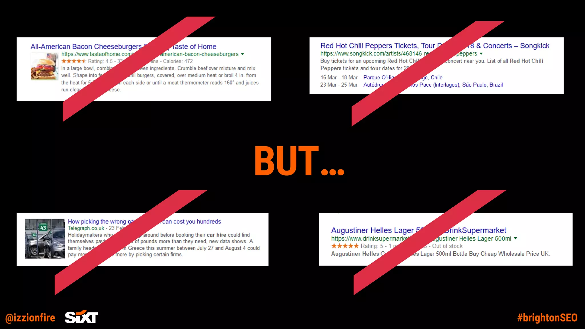 @izzionfire #brightonSEO
BUT…
 