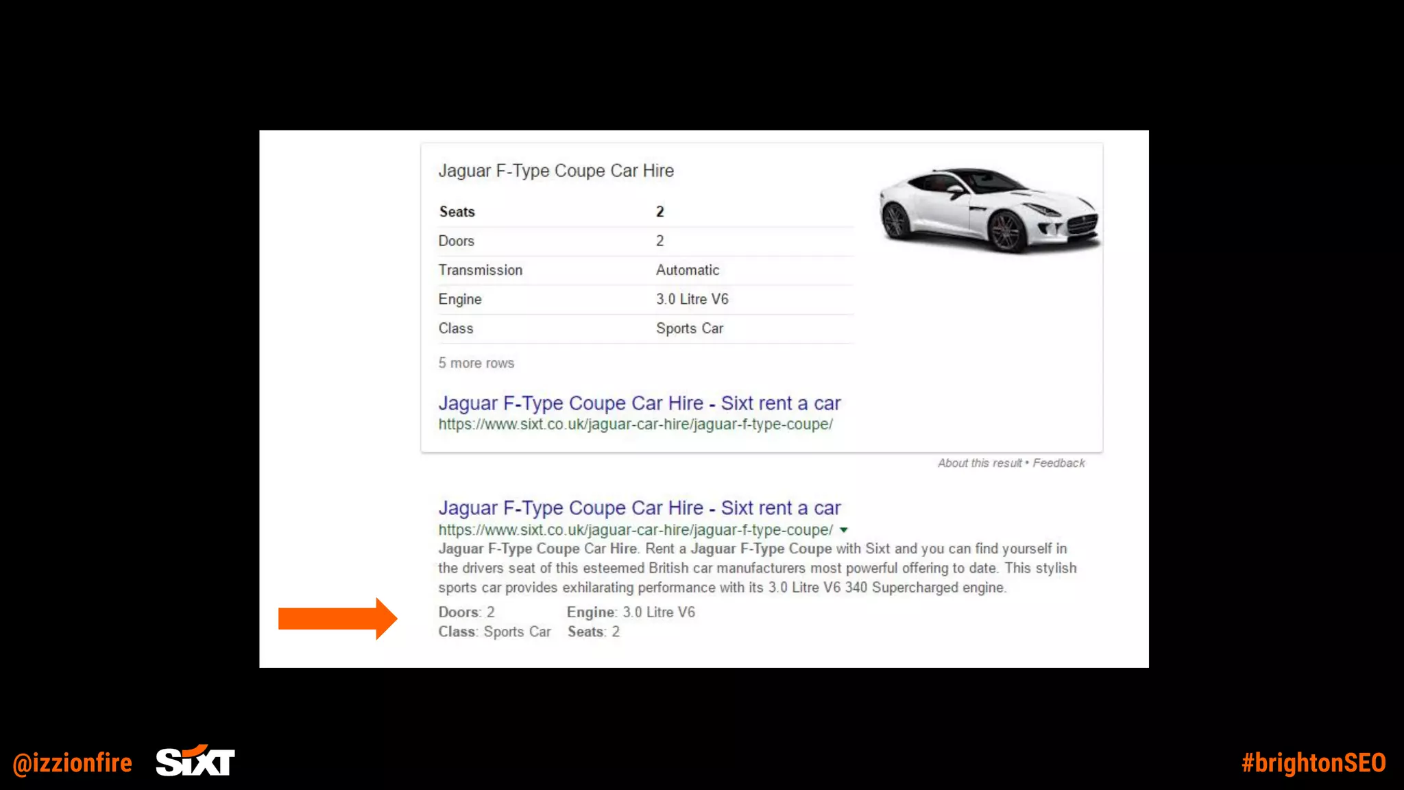 @izzionfire #brightonSEO
 