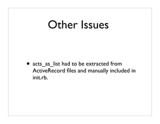 Practical Intro Merb