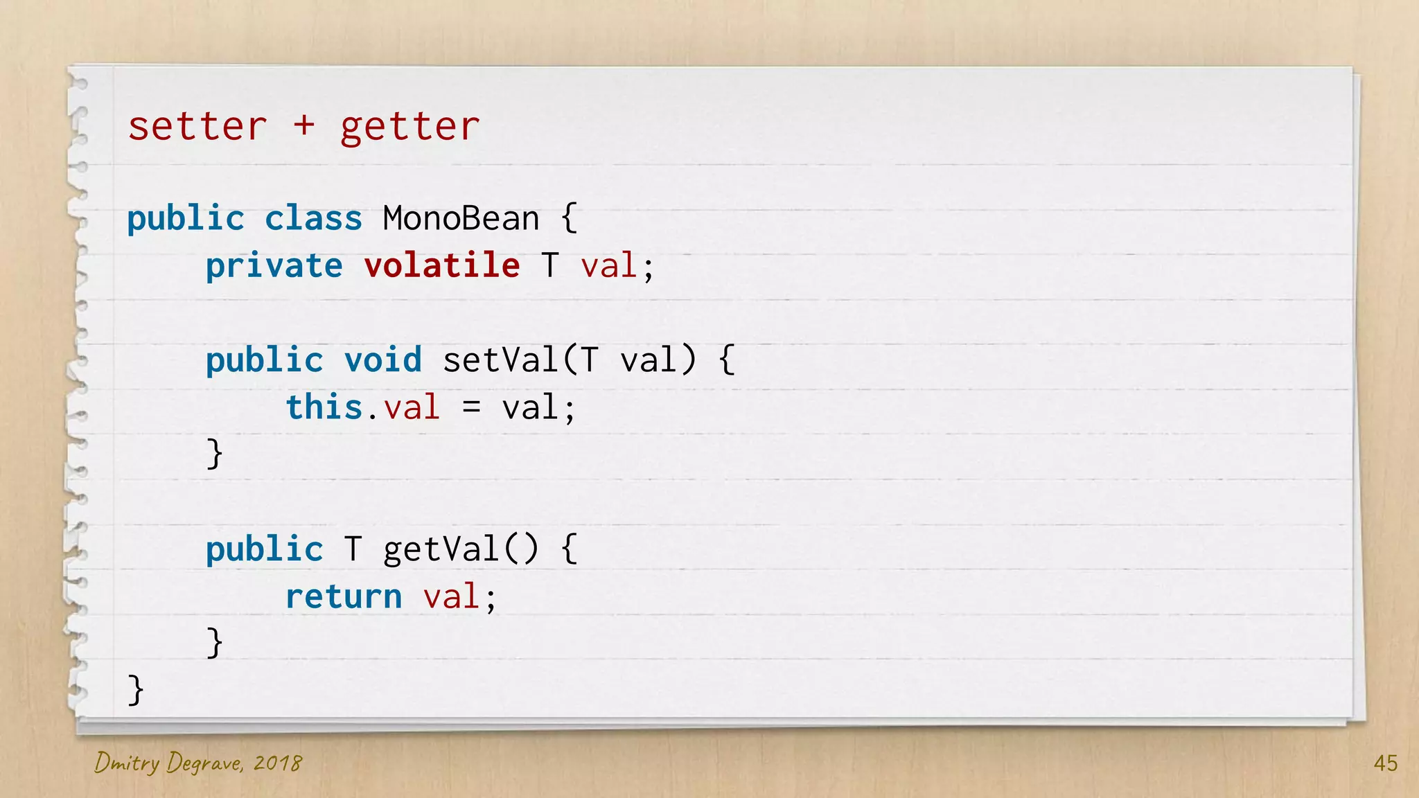 Practical Introduction to Java Memory Model | PPT