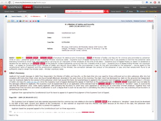 Can filter your results by
subject here so that you can
get relevant cases with
similar facts
 