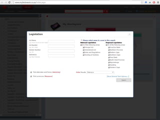 You can also view the
Acts referenced by cases
to find relevant Acts
 