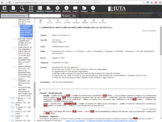 Different search forms:
ADVANCED – searches everything
BOOLEAN – allows you to search using Boolean operators
ACTS – searches national legislation
JOURNALS – searches for Journal articles
GOVERNMENT GAZETTES – searches Government Gazettes
LAW REPORTS – searches for cases
PROVINCIAL LEGISLATION – searches specifically for provincial legislation
 