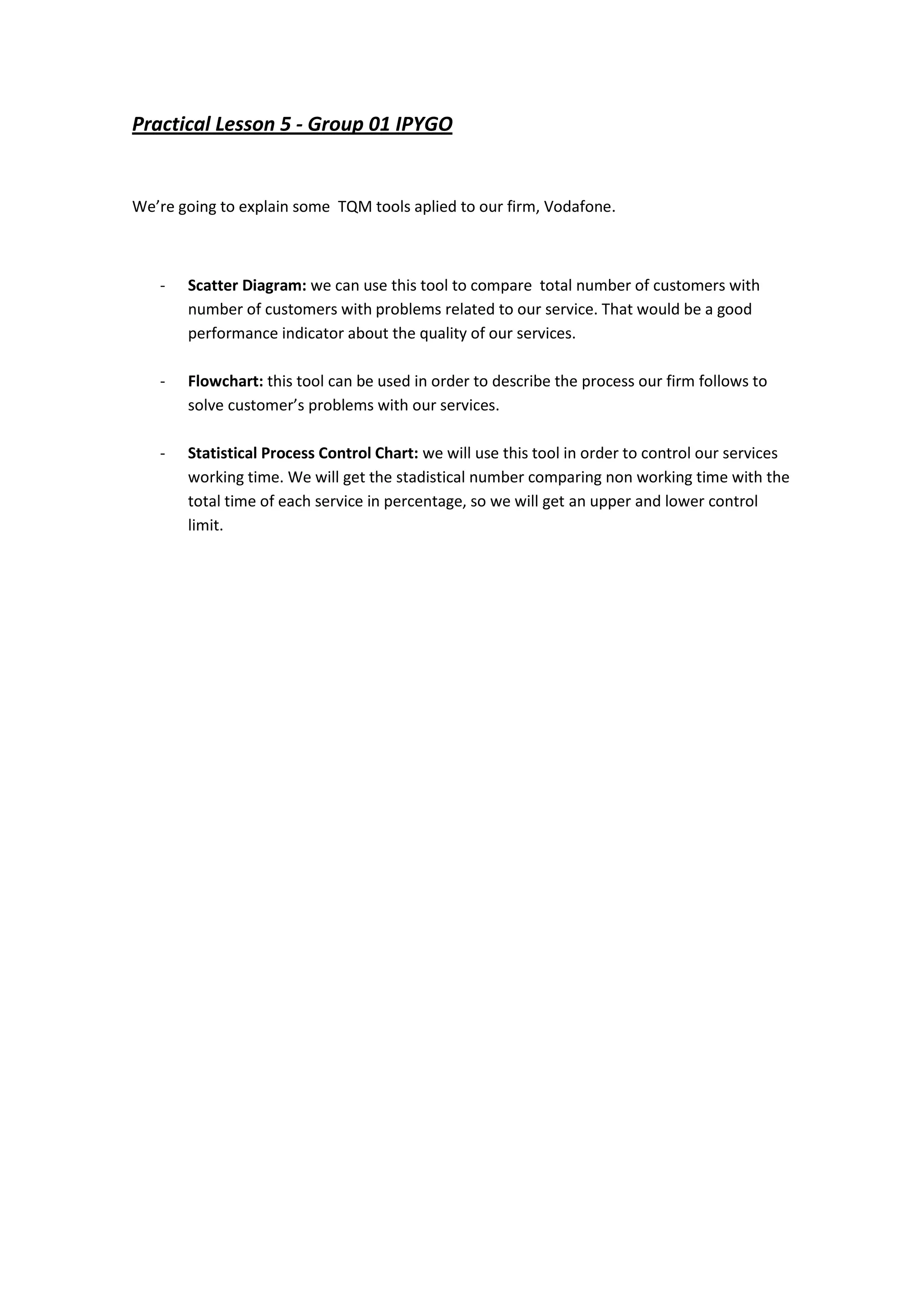Practical lesson 5 | PDF