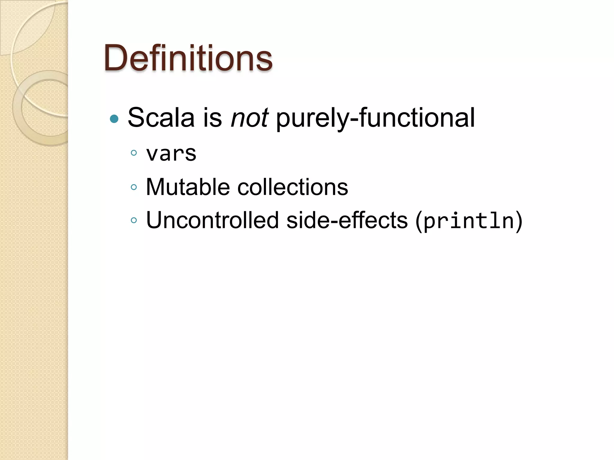 Practically Functional